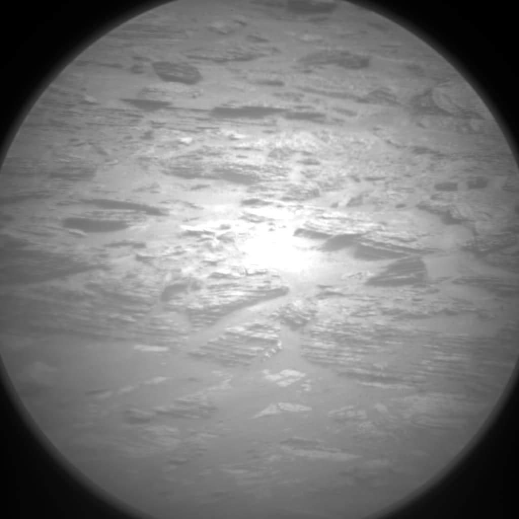 Foto de Marte da câmera CHEMCAM_RMI