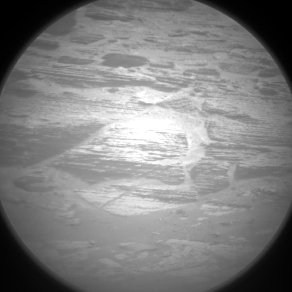Foto de Marte da câmera CHEMCAM_RMI
