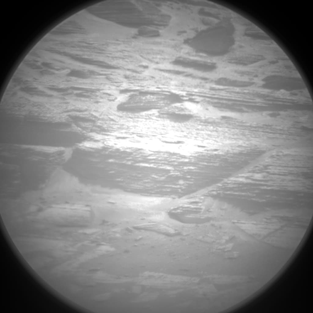 Foto de Marte da câmera CHEMCAM_RMI
