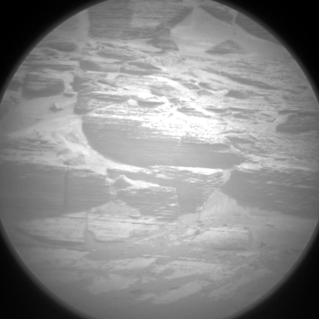 Foto de Marte da câmera CHEMCAM_RMI