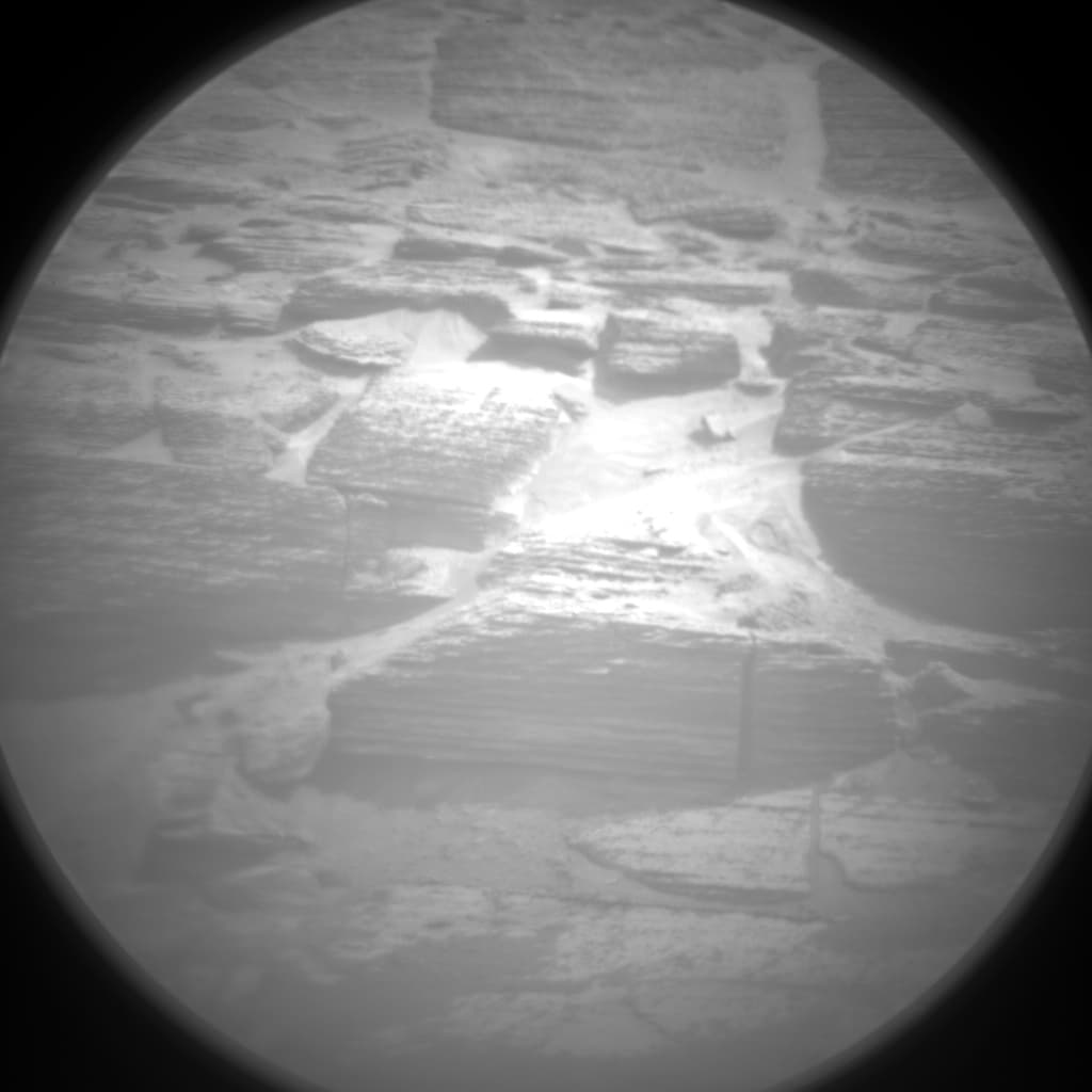 Foto de Marte da câmera CHEMCAM_RMI