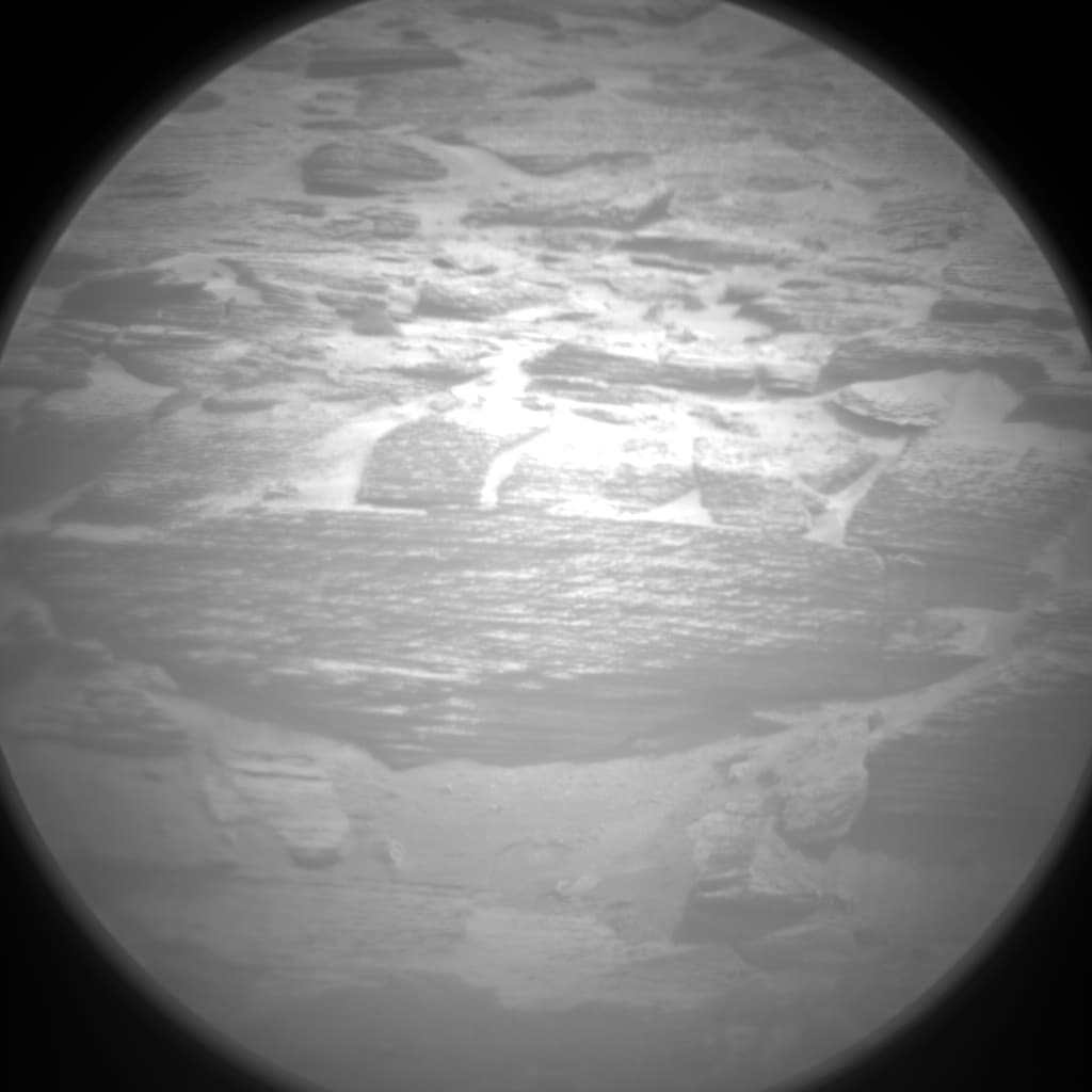 Foto de Marte da câmera CHEMCAM_RMI