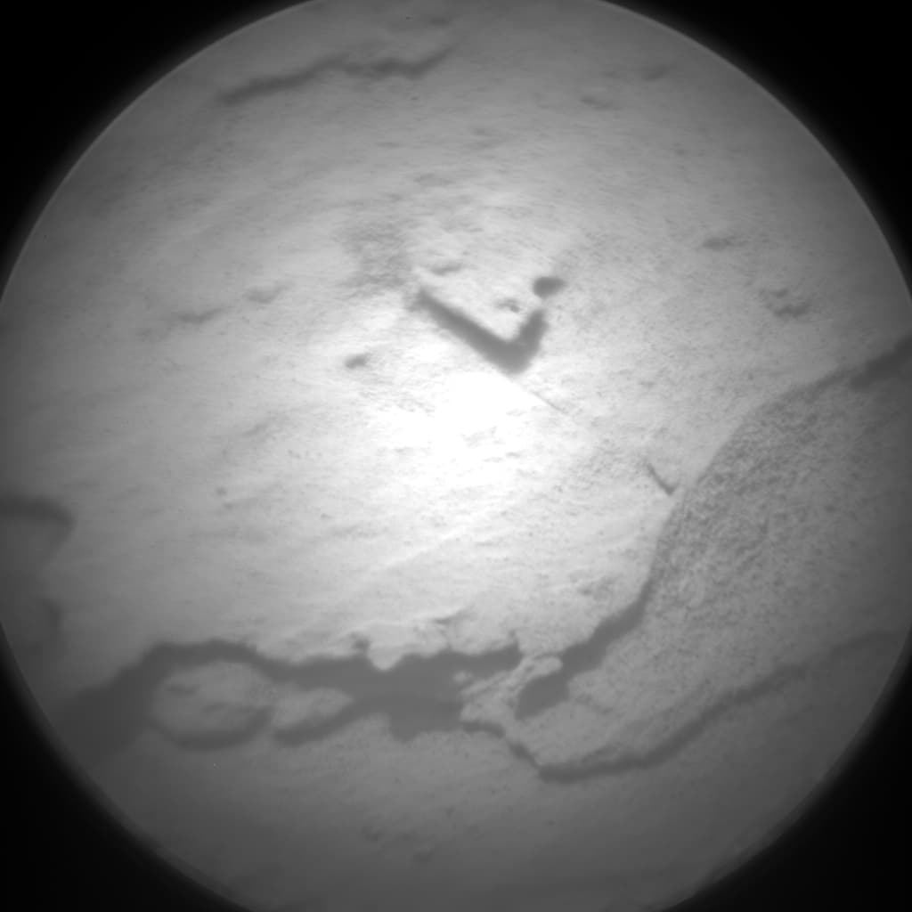 Foto de Marte da câmera CHEMCAM_RMI