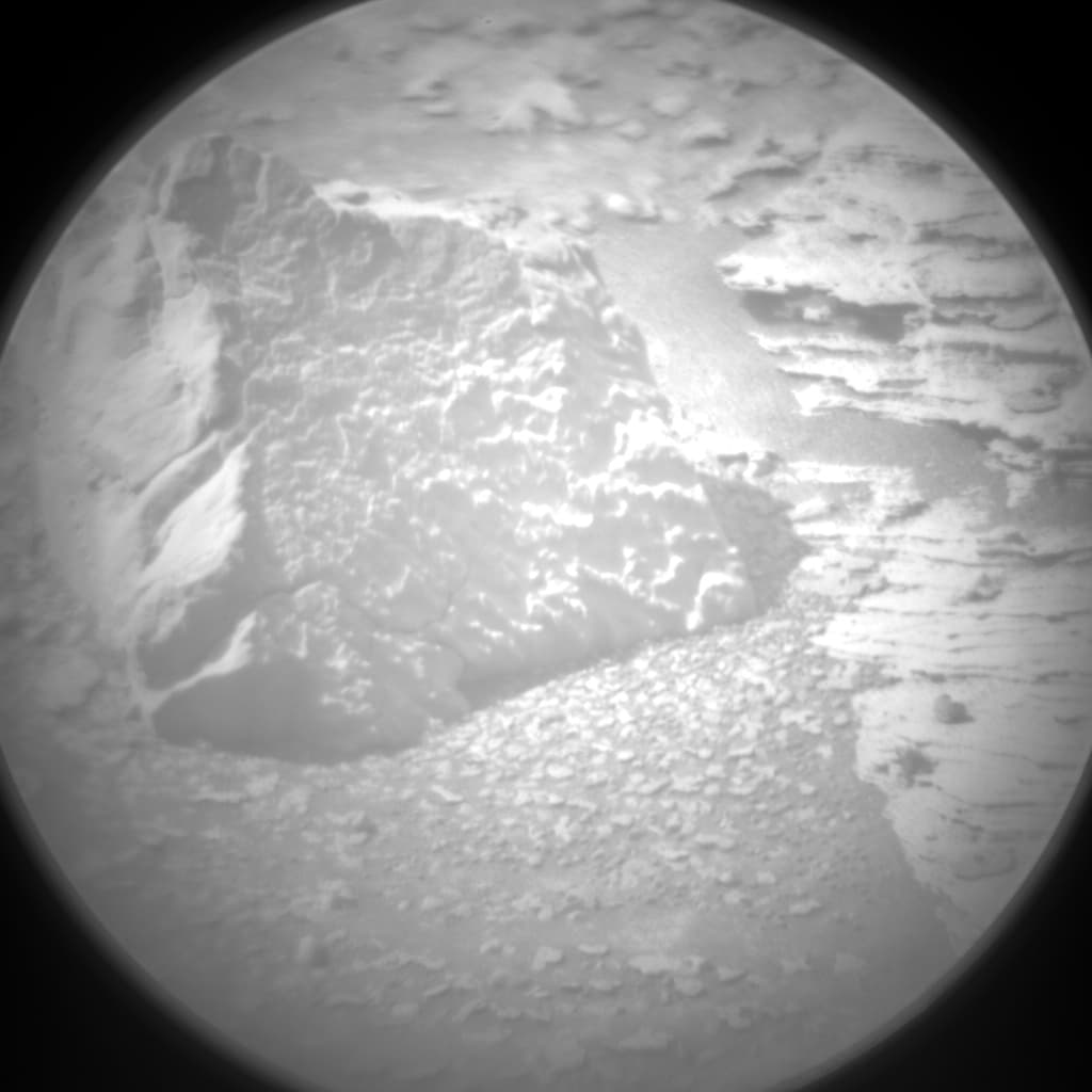 Foto de Marte da câmera CHEMCAM_RMI