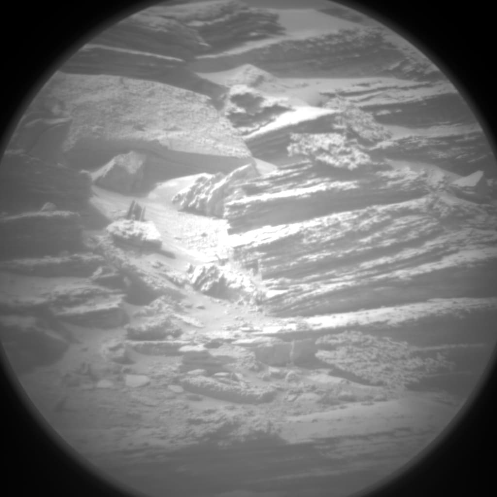 Foto de Marte da câmera CHEMCAM_RMI
