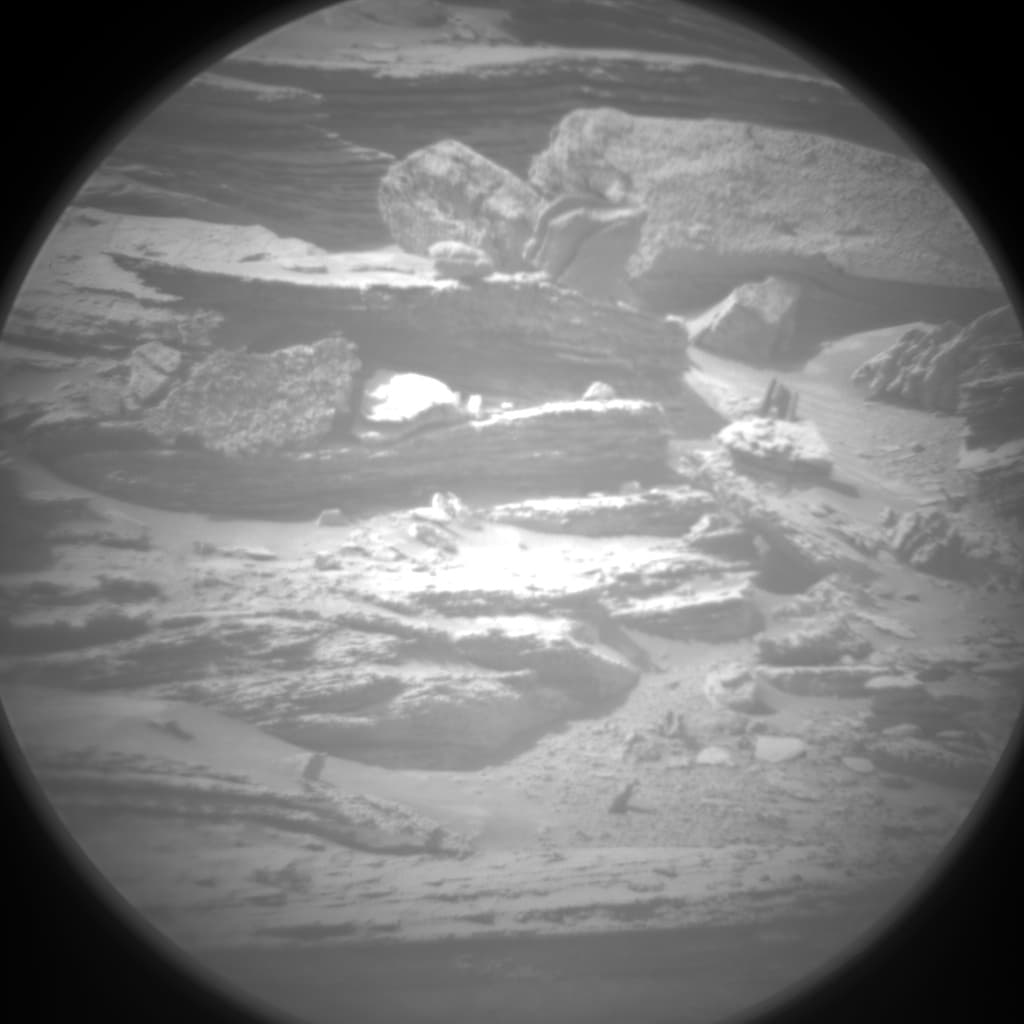 Foto de Marte da câmera CHEMCAM_RMI