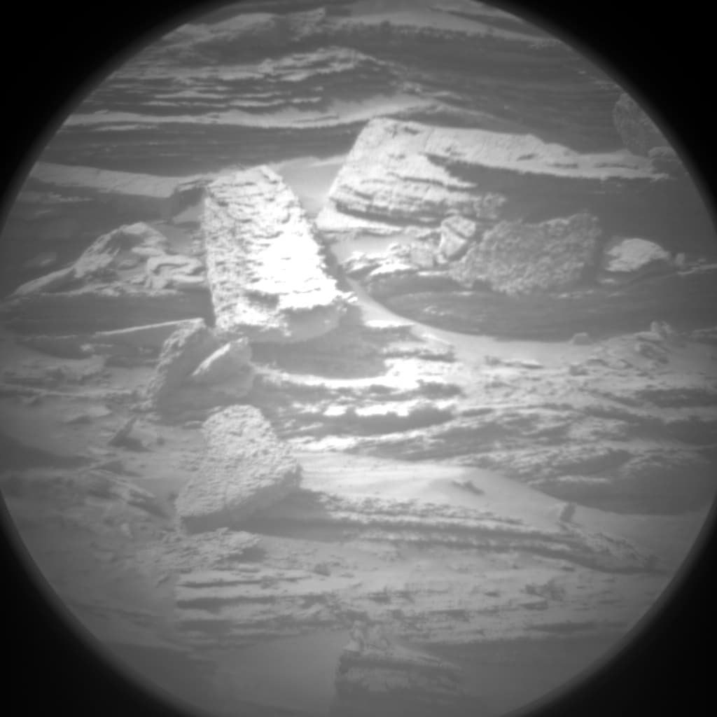 Foto de Marte da câmera CHEMCAM_RMI