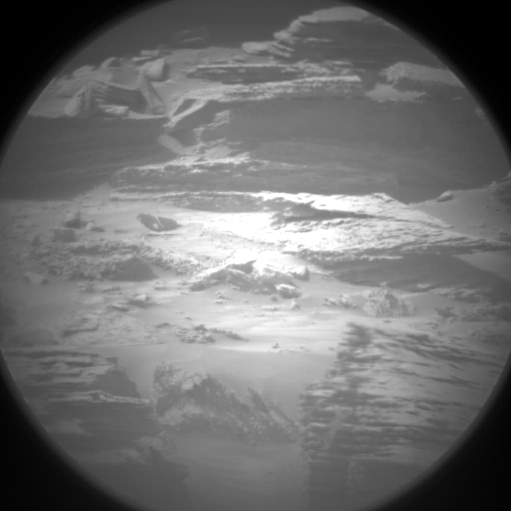 Foto de Marte da câmera CHEMCAM_RMI