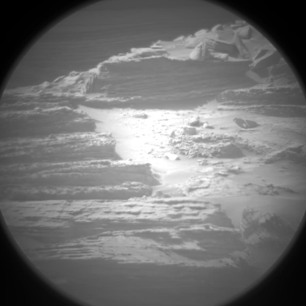 Foto de Marte da câmera CHEMCAM_RMI