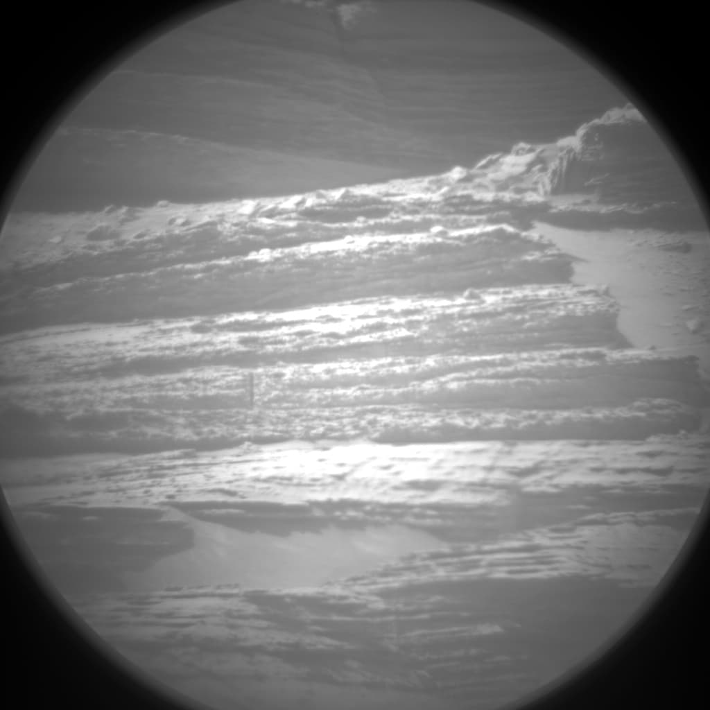 Foto de Marte da câmera CHEMCAM_RMI