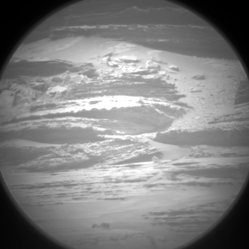 Foto de Marte da câmera CHEMCAM_RMI