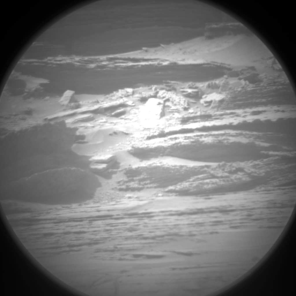 Foto de Marte da câmera CHEMCAM_RMI