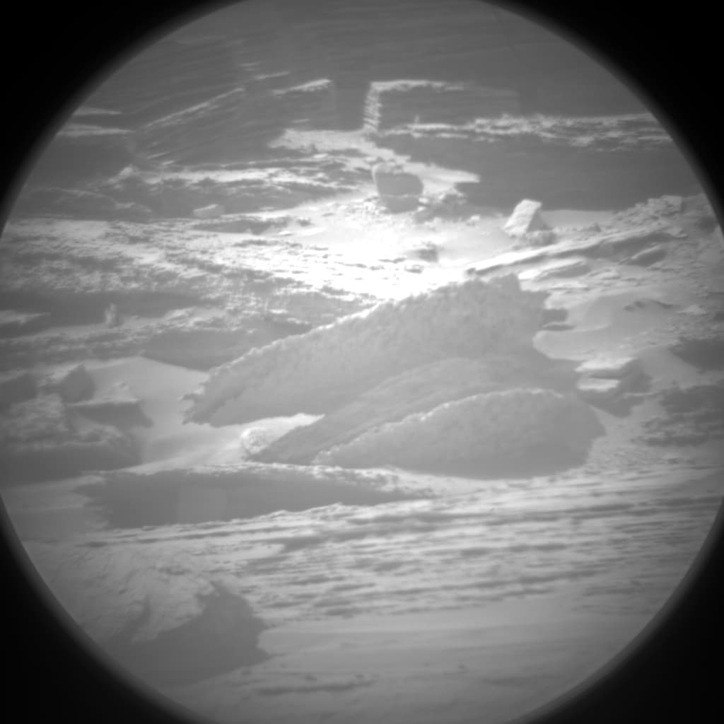 Foto de Marte da câmera CHEMCAM_RMI