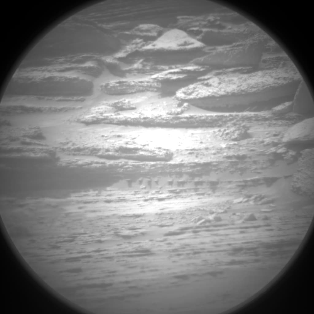 Foto de Marte da câmera CHEMCAM_RMI