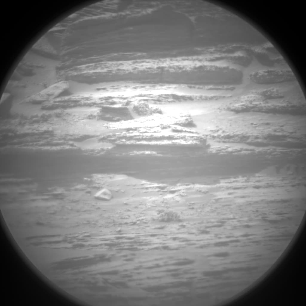 Foto de Marte da câmera CHEMCAM_RMI