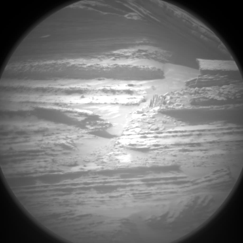 Foto de Marte da câmera CHEMCAM_RMI