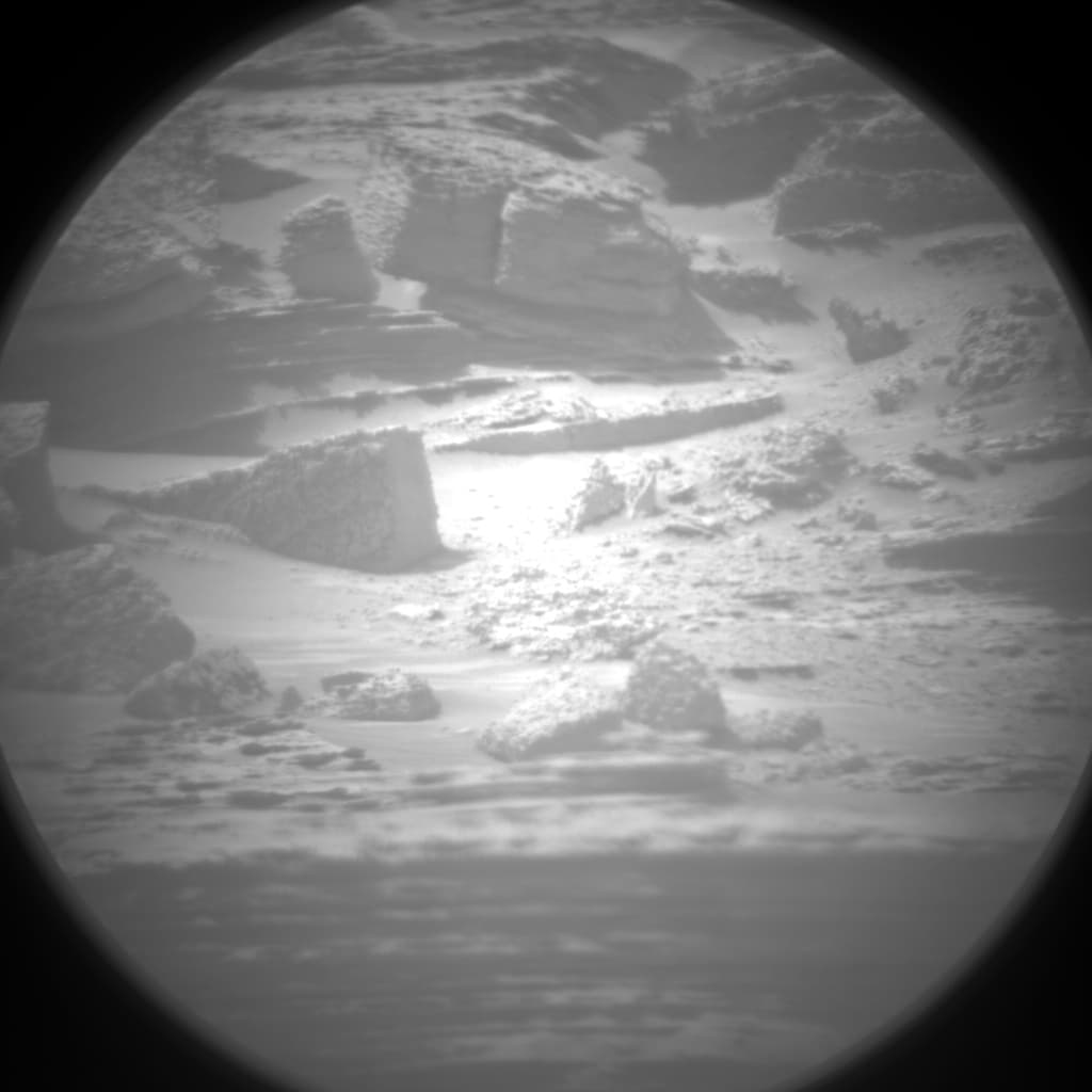 Foto de Marte da câmera CHEMCAM_RMI