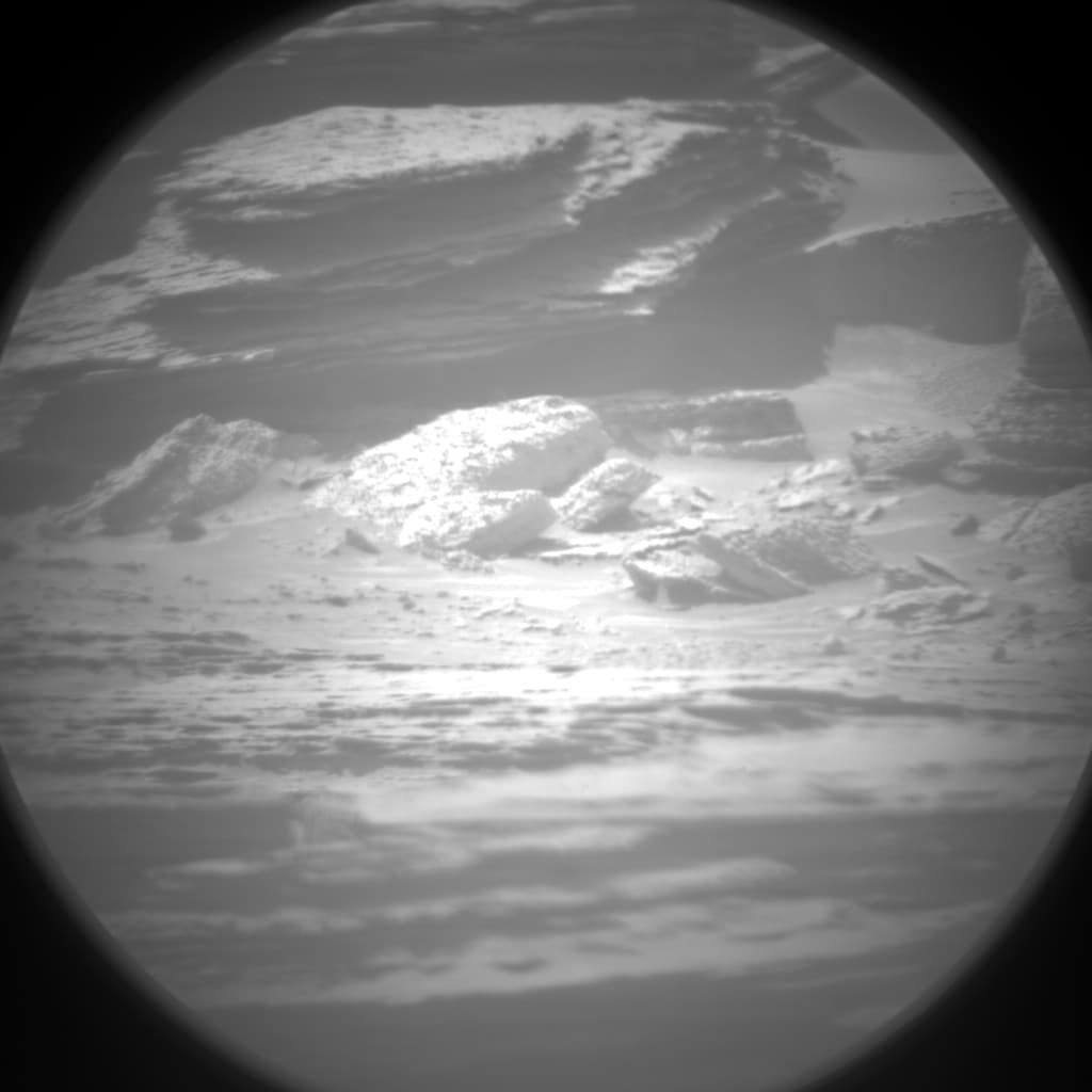 Foto de Marte da câmera CHEMCAM_RMI