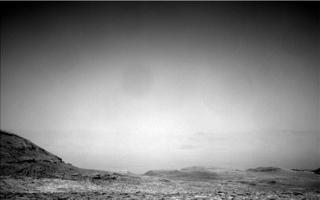 Foto de Marte da câmera NAV_LEFT_B