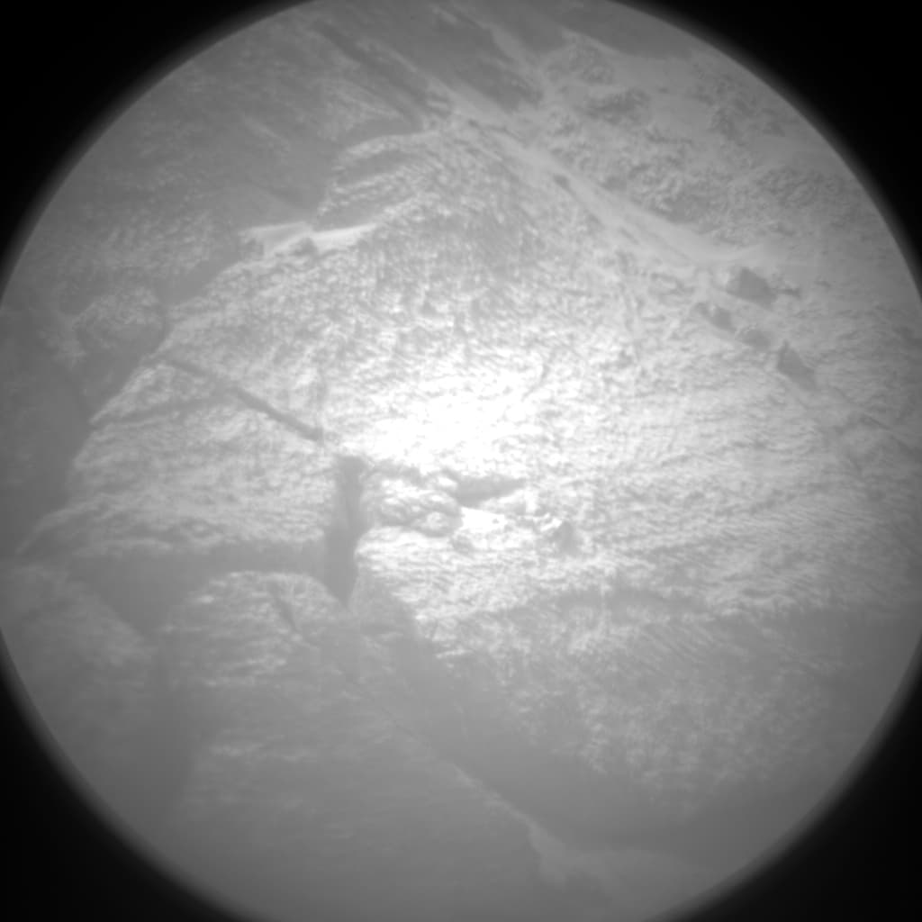Foto de Marte da câmera CHEMCAM_RMI