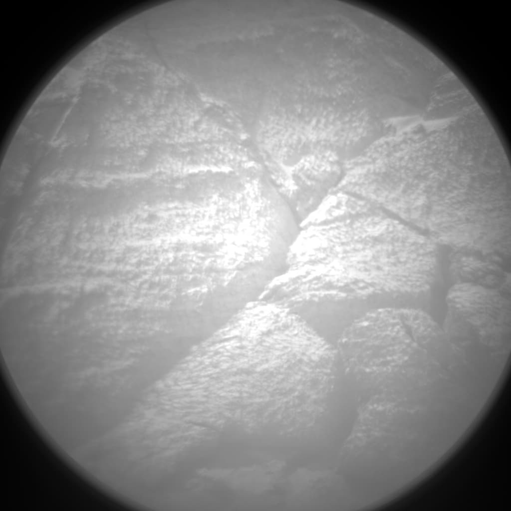 Foto de Marte da câmera CHEMCAM_RMI