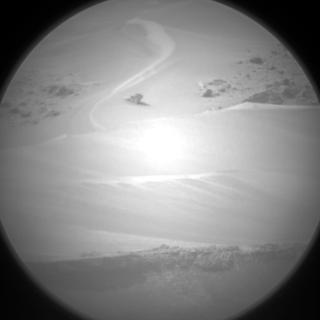 Foto de Marte da câmera CHEMCAM_RMI