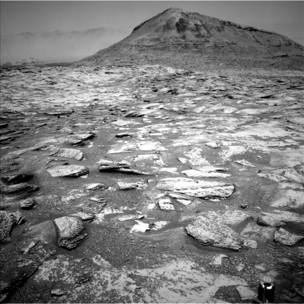 Foto de Marte da câmera NAV_LEFT_B