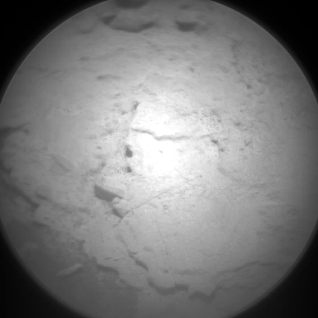 Foto de Marte da câmera CHEMCAM_RMI