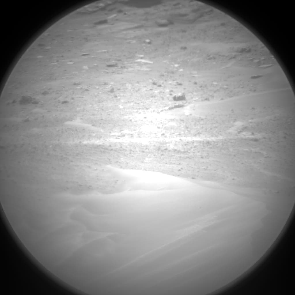 Foto de Marte da câmera CHEMCAM_RMI