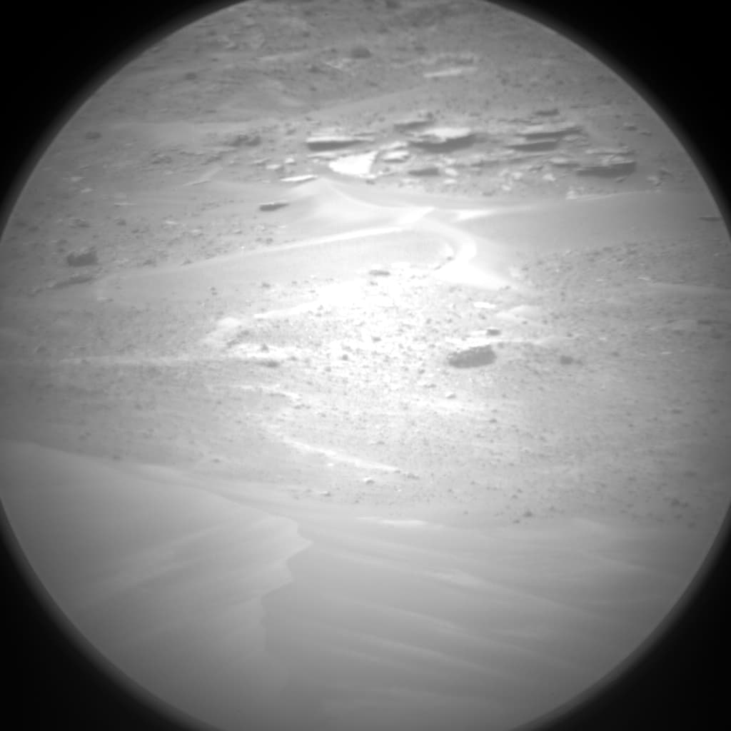 Foto de Marte da câmera CHEMCAM_RMI