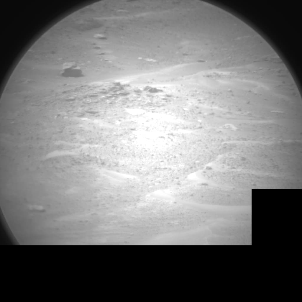 Foto de Marte da câmera CHEMCAM_RMI