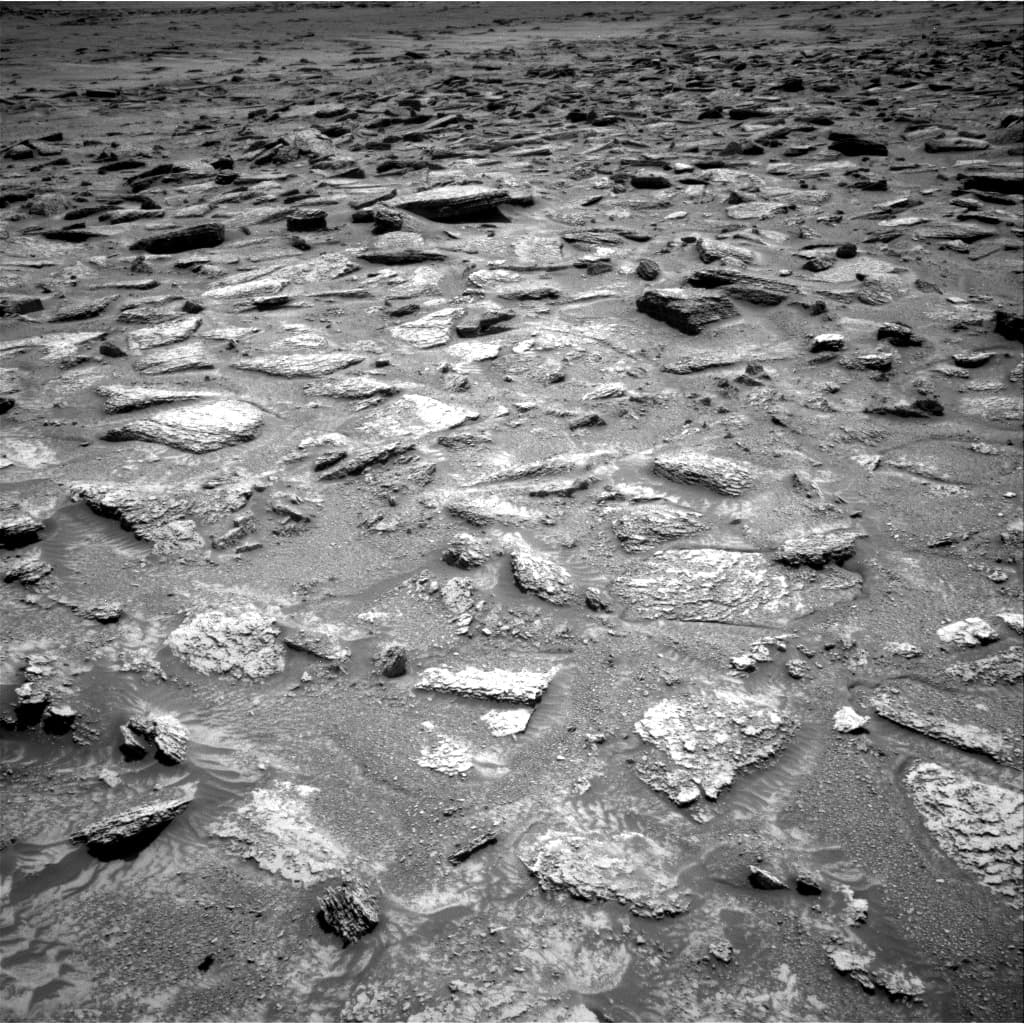 Foto de Marte da câmera NAV_RIGHT_B
