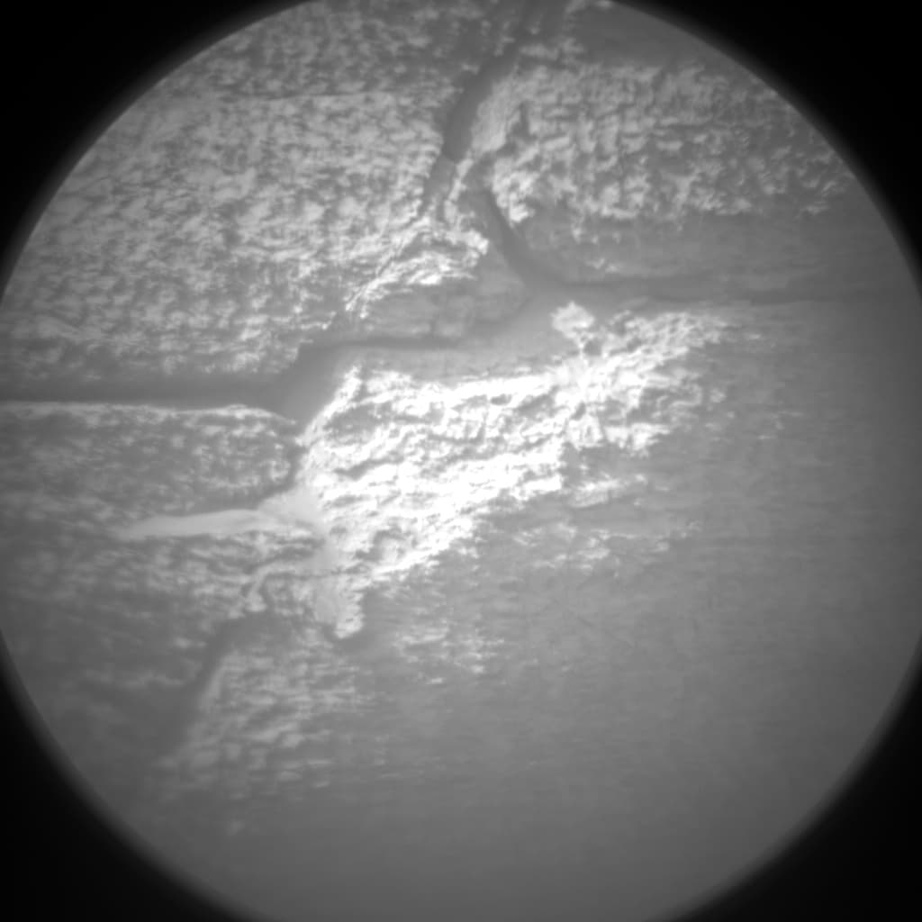 Foto de Marte da câmera CHEMCAM_RMI