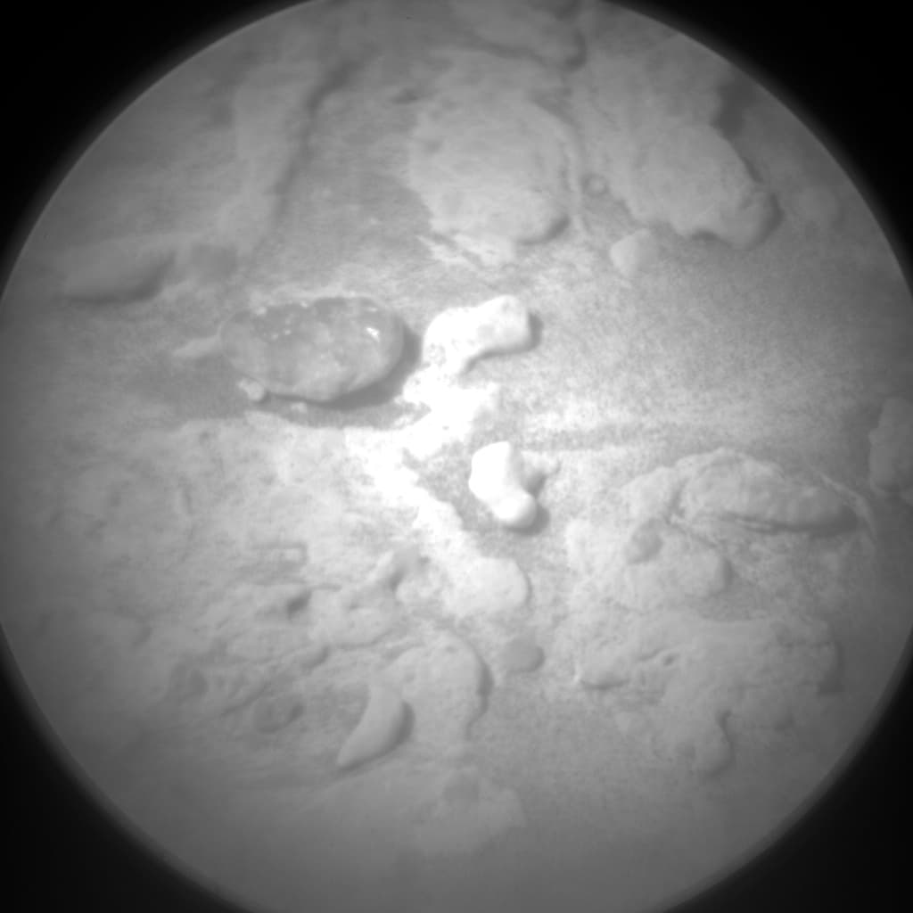 Foto de Marte da câmera CHEMCAM_RMI