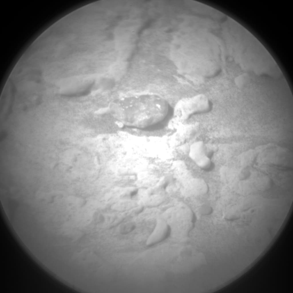 Foto de Marte da câmera CHEMCAM_RMI