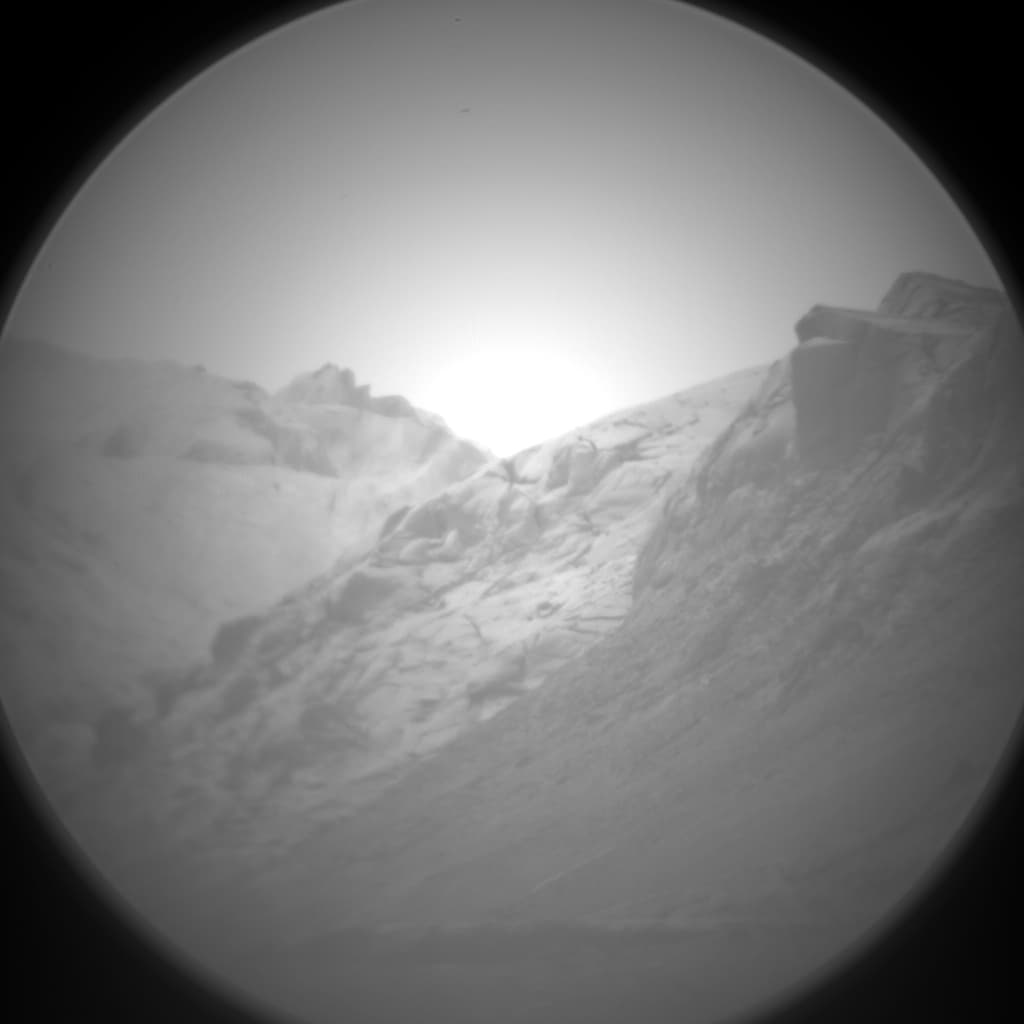 Foto de Marte da câmera CHEMCAM_RMI
