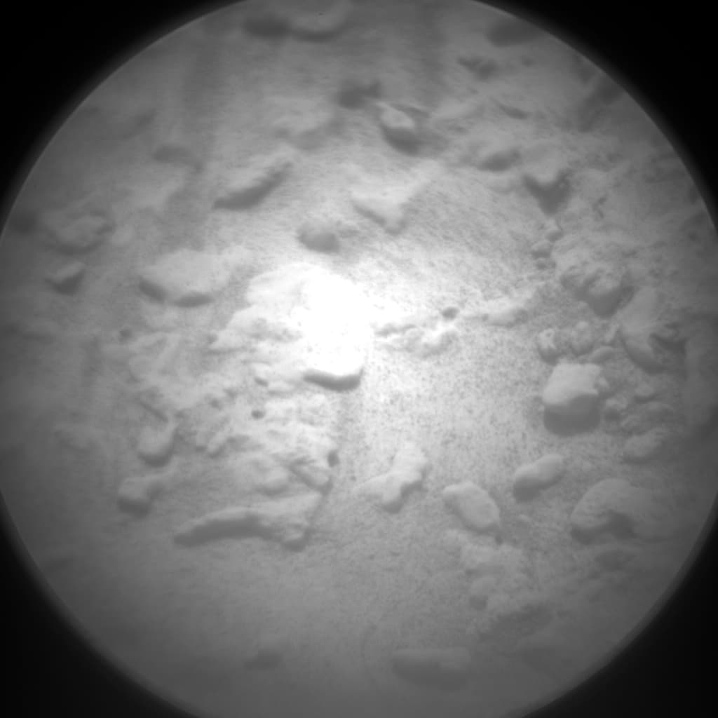 Foto de Marte da câmera CHEMCAM_RMI