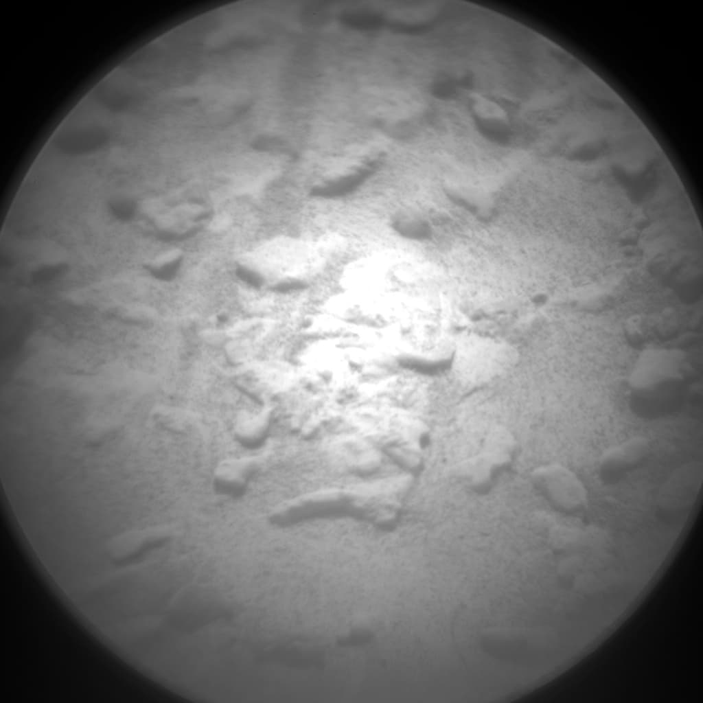Foto de Marte da câmera CHEMCAM_RMI