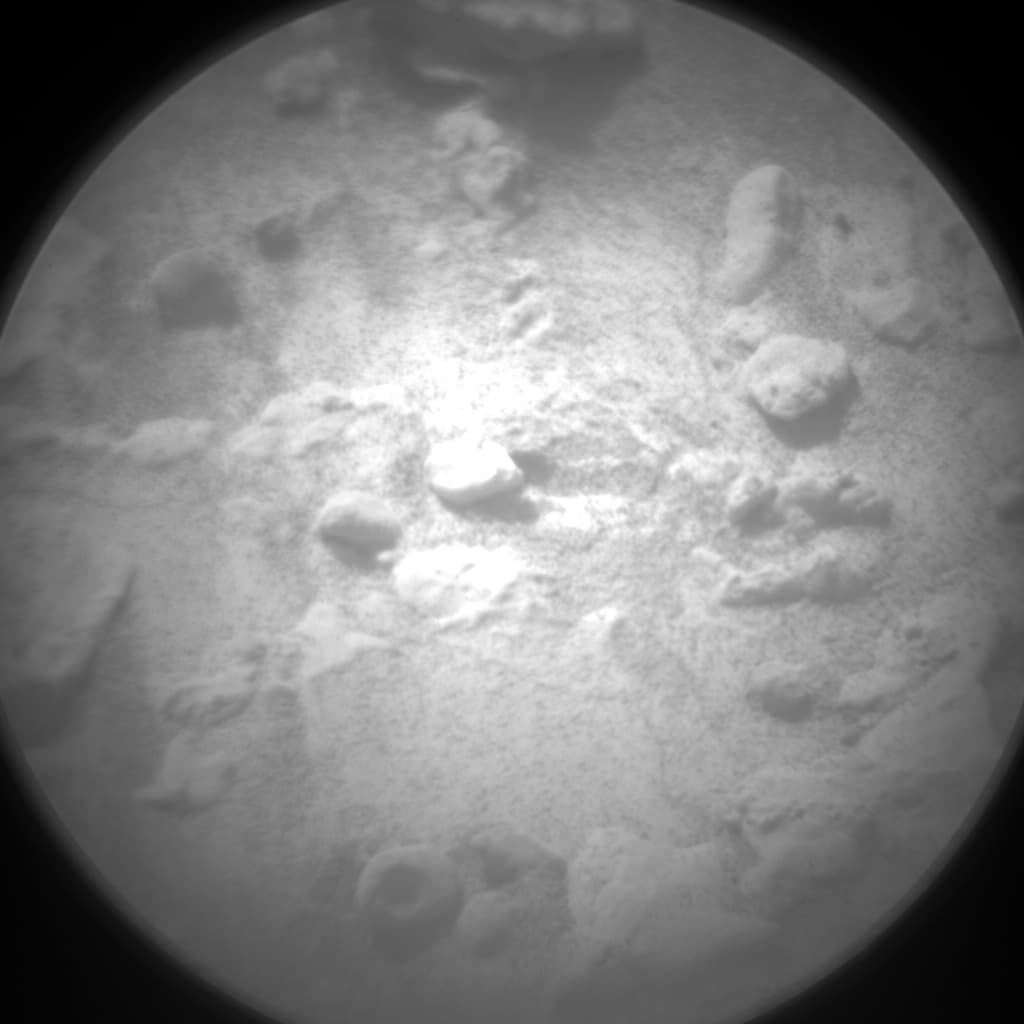 Foto de Marte da câmera CHEMCAM_RMI
