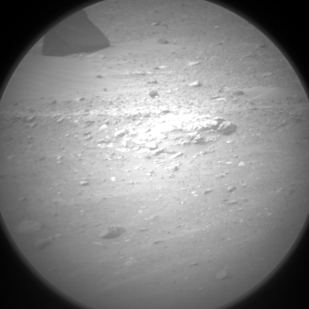 Foto de Marte da câmera CHEMCAM_RMI