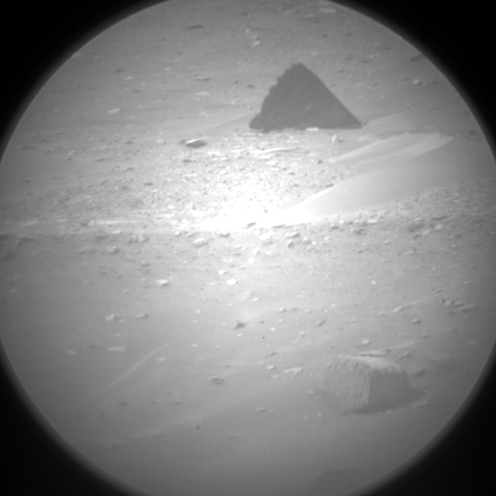 Foto de Marte da câmera CHEMCAM_RMI