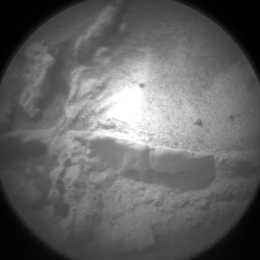Foto de Marte da câmera CHEMCAM_RMI