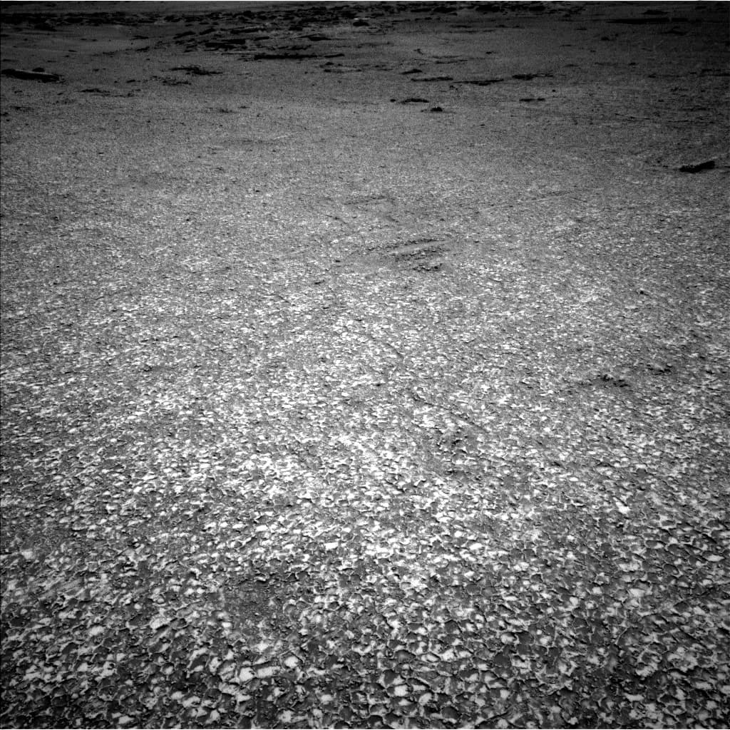 Foto de Marte da câmera NAV_LEFT_B