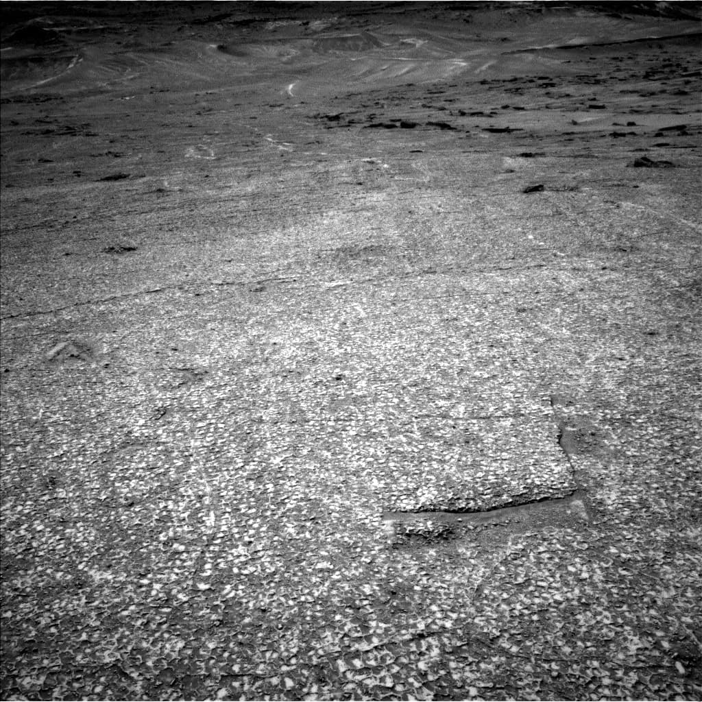 Foto de Marte da câmera NAV_LEFT_B
