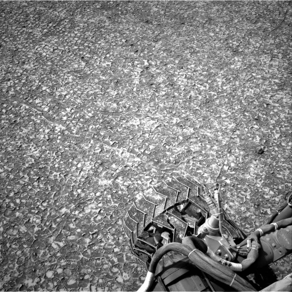 Foto de Marte da câmera NAV_RIGHT_B