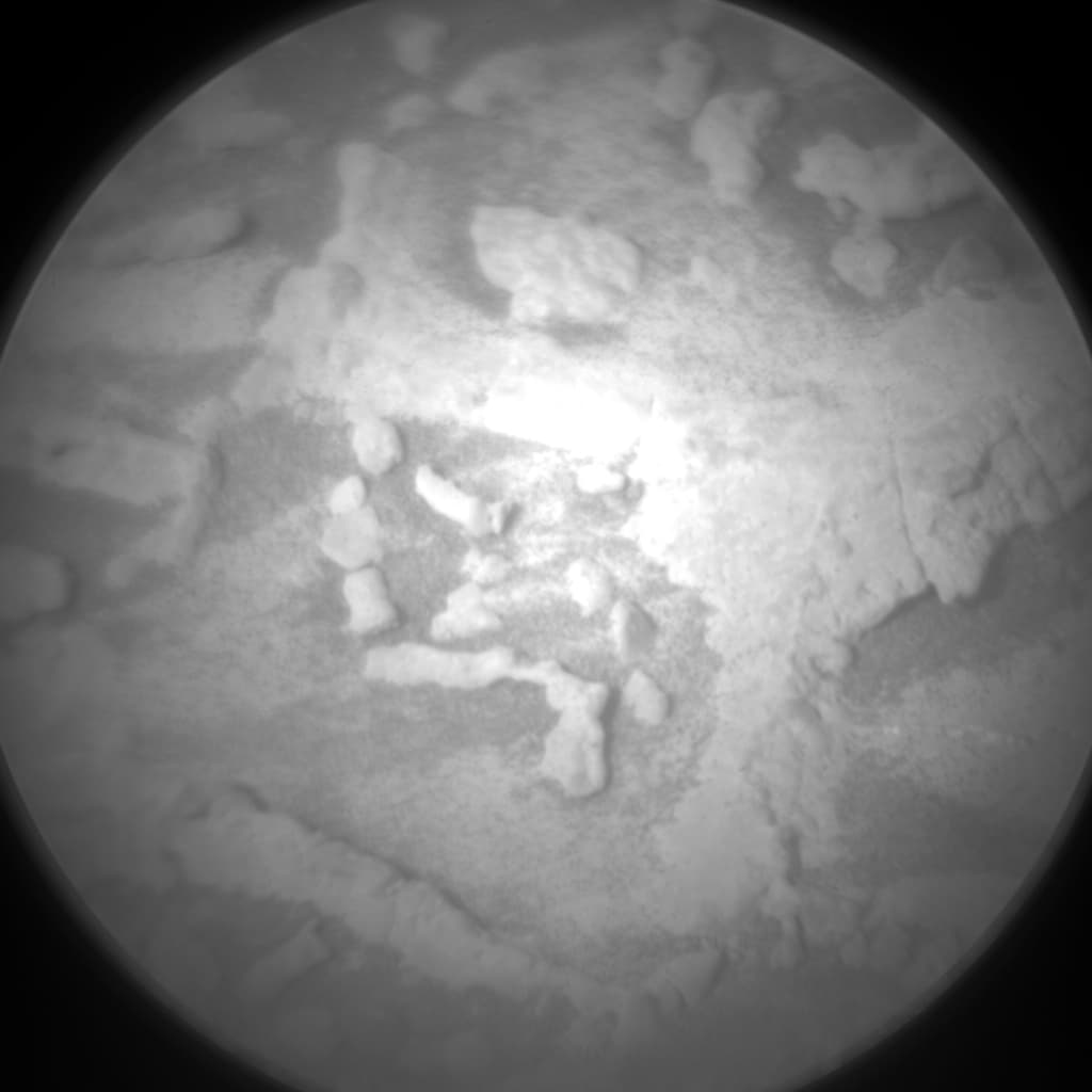 Foto de Marte da câmera CHEMCAM_RMI
