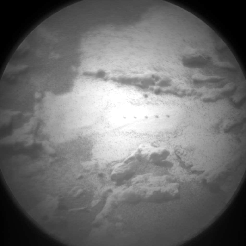Foto de Marte da câmera CHEMCAM_RMI