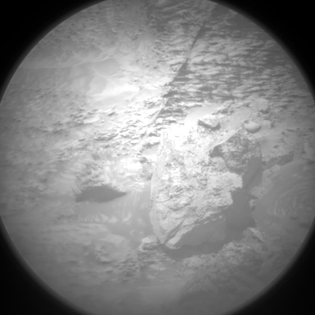 Foto de Marte da câmera CHEMCAM_RMI