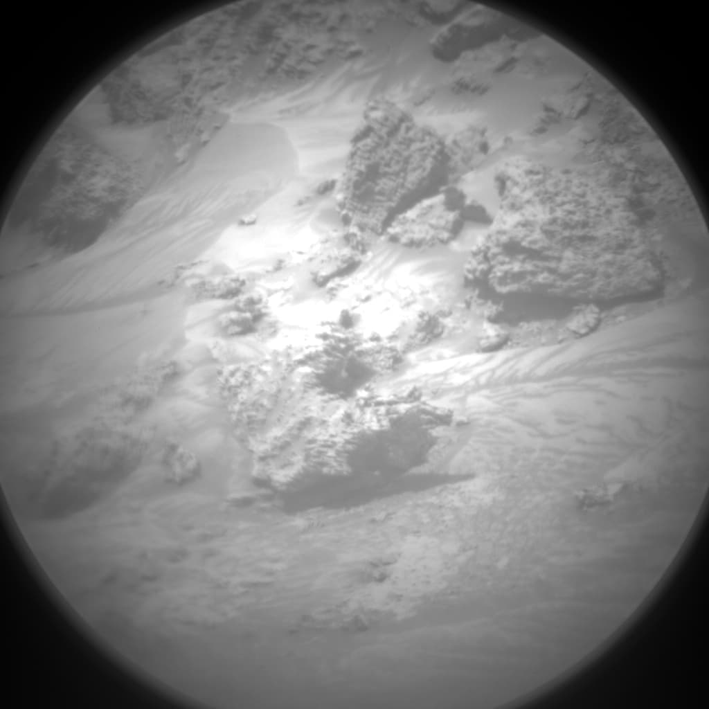 Foto de Marte da câmera CHEMCAM_RMI