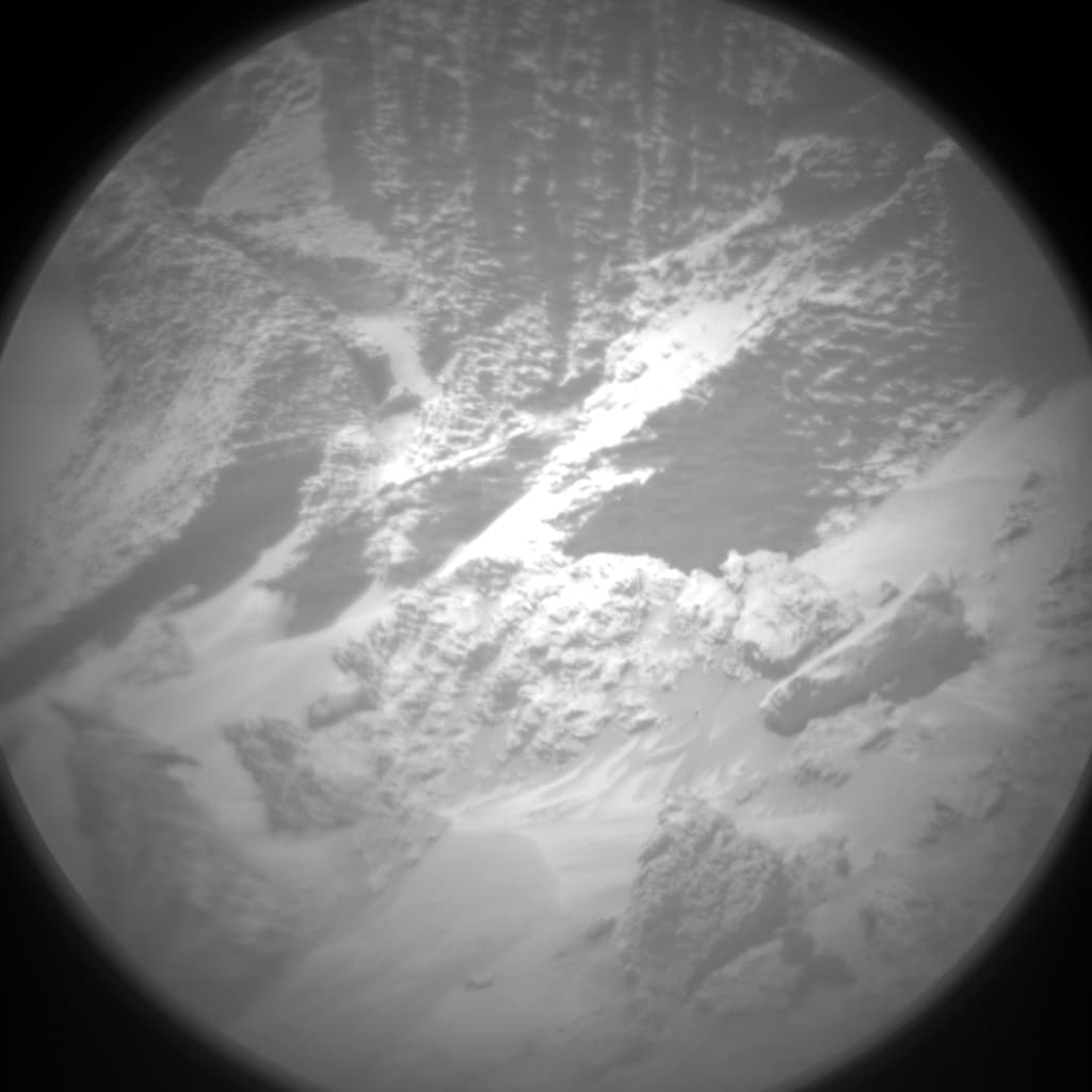 Foto de Marte da câmera CHEMCAM_RMI